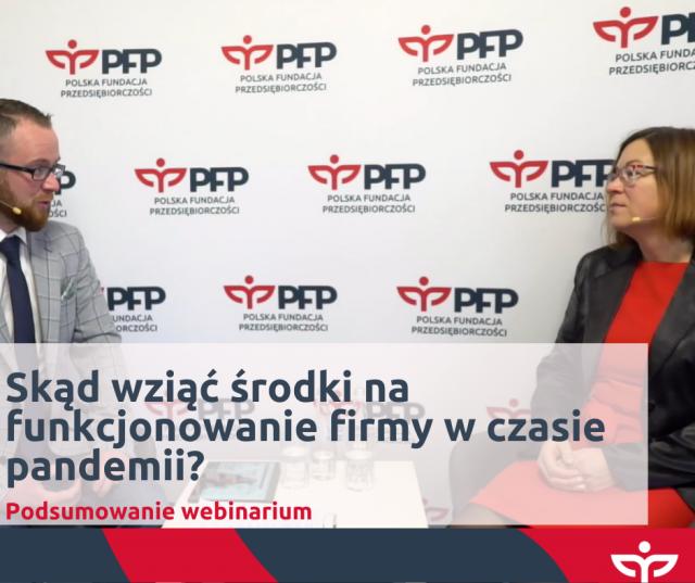 Podsumowanie webinaru: Skąd brać pieniądze na działalność w czasie pandemii koronawirusa?