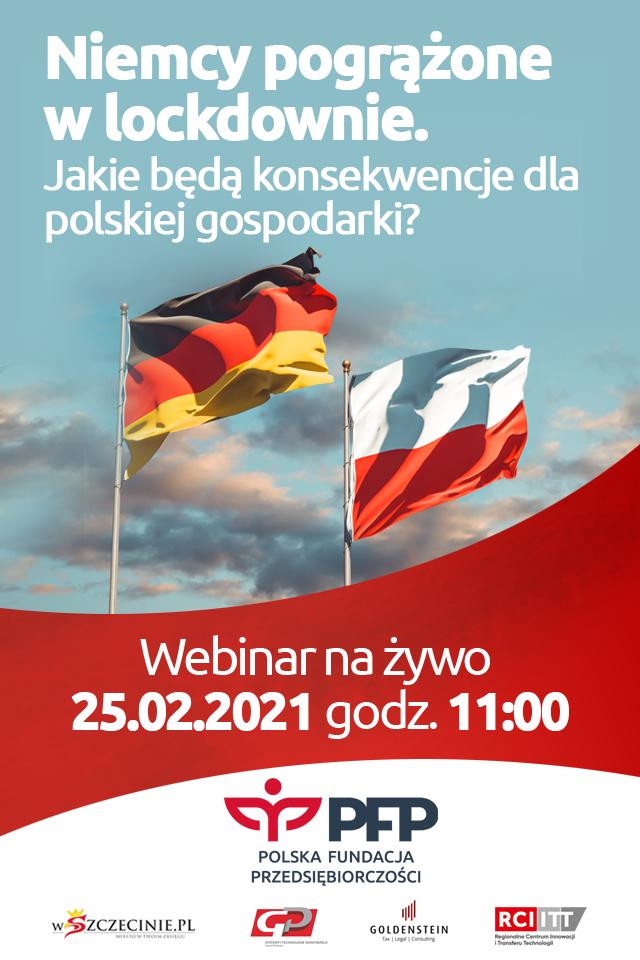 Webinar: Niemcy pogrążone w lockdownie. Jakie będą konsekwencje dla polskiej gospodarki?