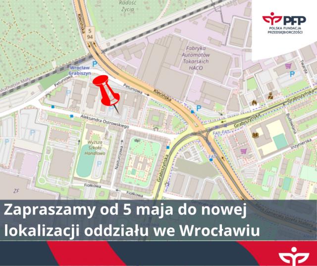 Nowa lokalizacja Oddziału we Wrocławiu