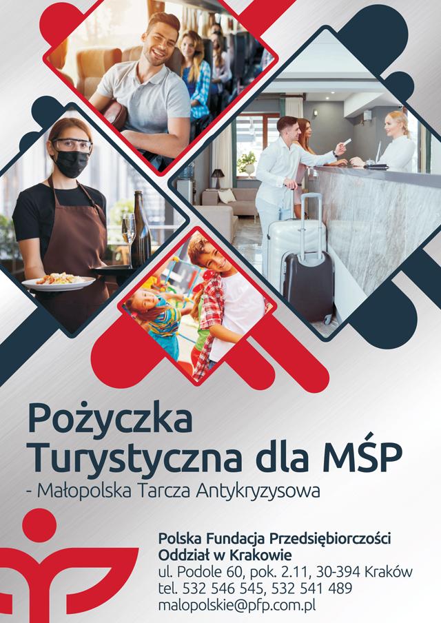 Nabór wniosków na &quot;Pożyczki Turystyczne dla MŚP - Małopolska Tarcza Antykryzysowa&quot; rozpocznie się 25.08.br