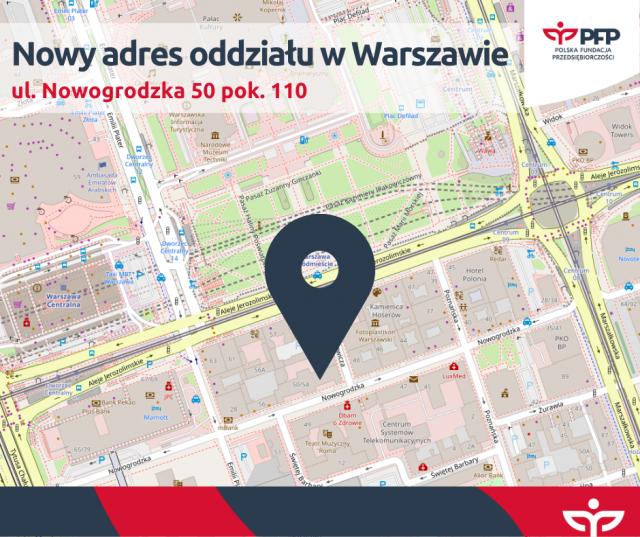 Zapraszamy do nowej siedziby PFP w Warszawie