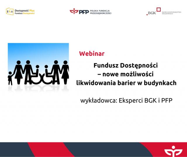 Poznaj bliżej Fundusz Dostępności. Webinar już 10 czerwca!