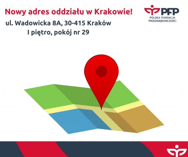 Zmiana lokalizacji oddziału w Krakowie