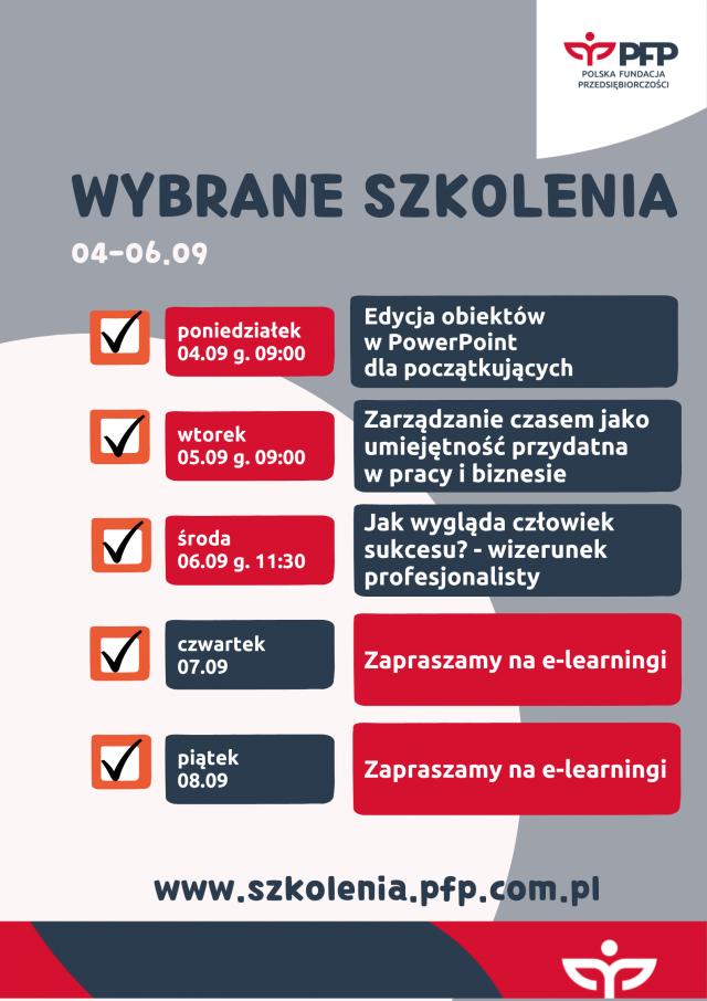 Zaczynamy edukacyjną jesień! Rekordowa liczba szkoleń w pierwszej połowie września