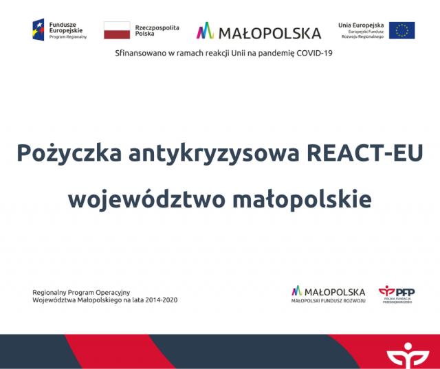 Pożyczka antykryzysowa REACT-EU