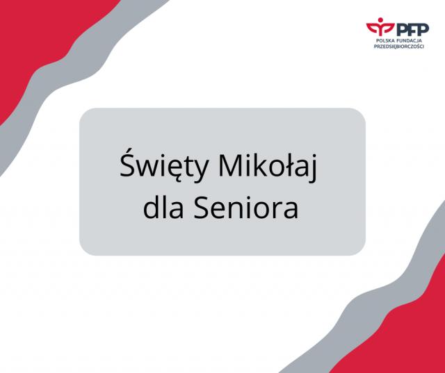 Mikołaje z PFP. Przygotowaliśmy paczki dla potrzebujących seniorów