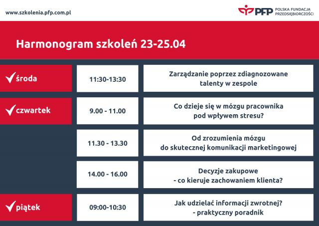 Pięć okazji do zdobycia wiedzy. Wracamy po świętach z dużą dawką nowych tematów!