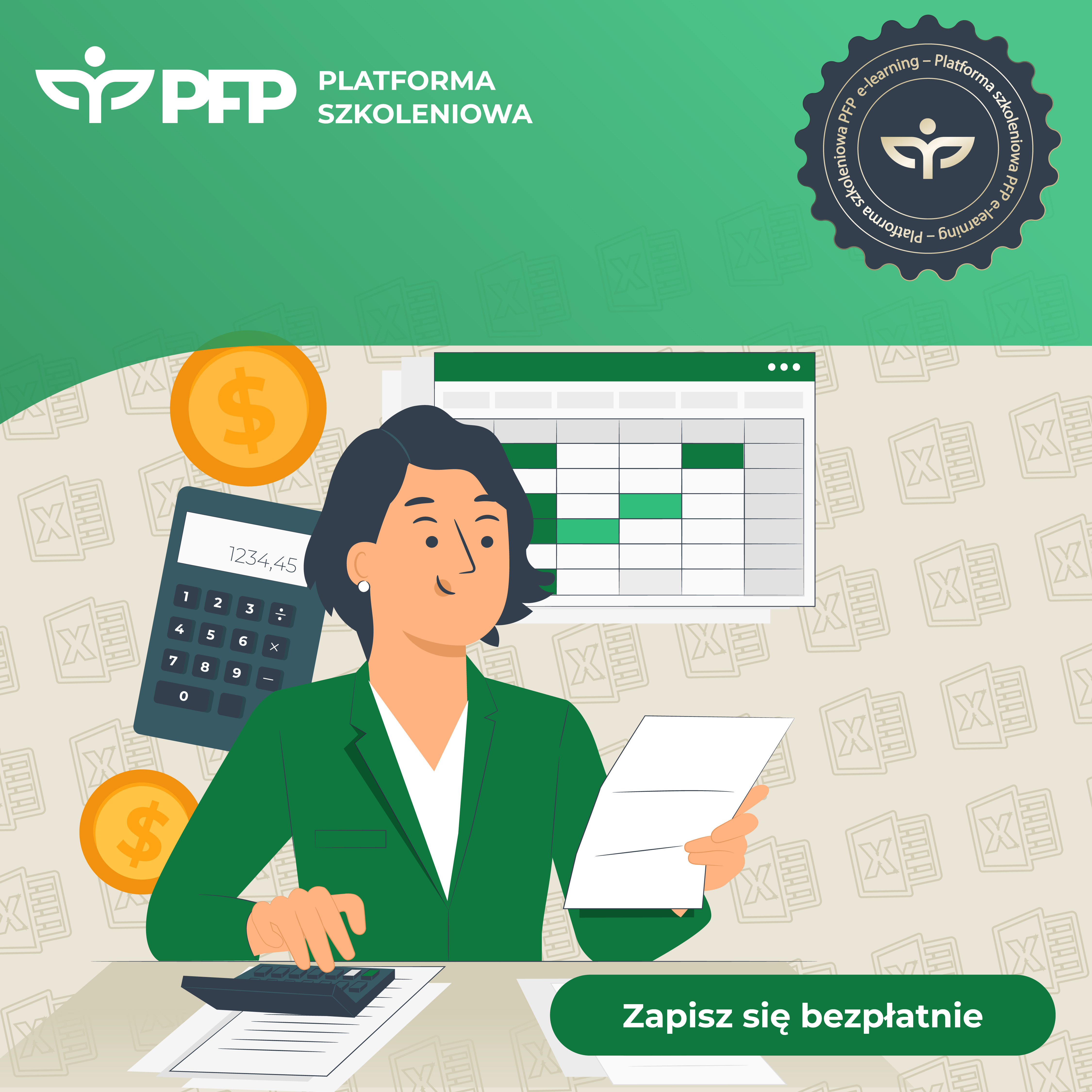 Rekordy szkoleń z arkusza kalkulacyjnego Excel nie mają końca. „Ułatwiamy życie przedsiębiorcom i pracownikom”